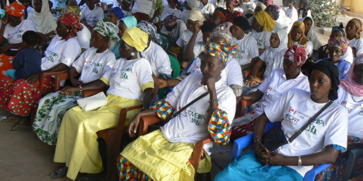 8 Mars 2022 à Koussanar : MEDA/SEYE Agrobusiness, le projet AVENIR sur le rôle de la femme dans le processus de développement.