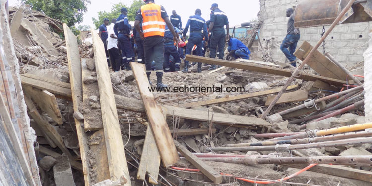 URGENT: Drame à Tamba, effondrement d’un bâtiment en construction, 2 maçons sont morts