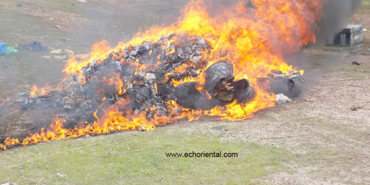 Tamba : plus d’une demi-tonne de faux médicaments incinérés