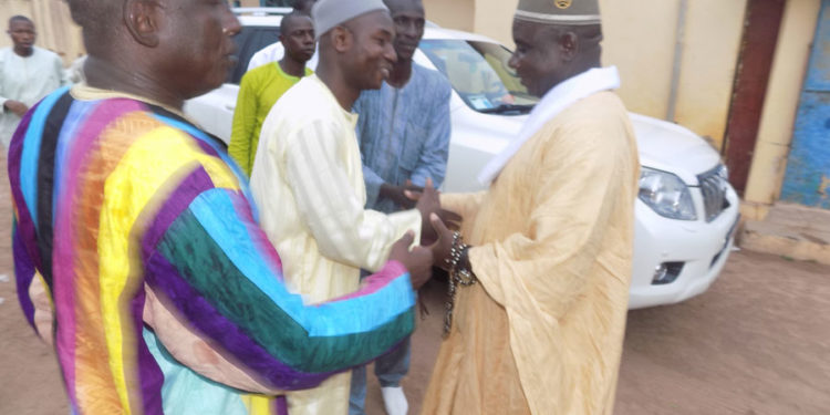 Tamba : Thierno Arabiyou Diallo président de « Macky E Keewel » en visite chez les Imams, il sensibilise pour un 2e mandat de Macky Sall