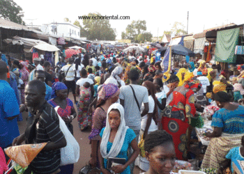 Tabaski 2018 à Tamba : Le marché central dans l’effervescence des grands jours, mais la police veille.