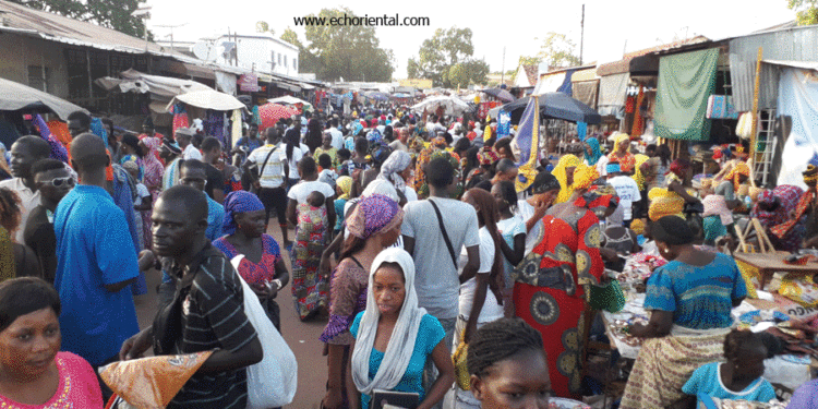 Tabaski 2018 à Tamba : Le marché central dans l’effervescence des grands jours, mais la police veille.