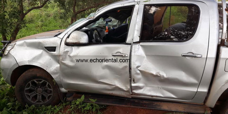 URGENT: Le Maire de Bala fait un accident de la route à l&rsquo;entrée de Kothiary, le véhicule endommagé