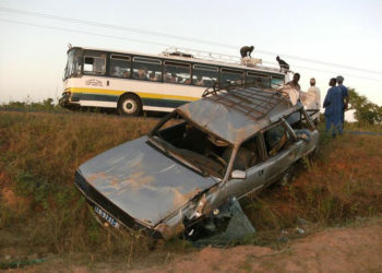 Koumpentoum-Maléme Niani : Un accident spectaculaire fait 3 morts sur le coup
