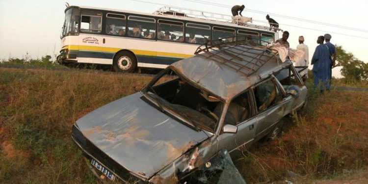 Koumpentoum-Maléme Niani : Un accident spectaculaire fait 3 morts sur le coup