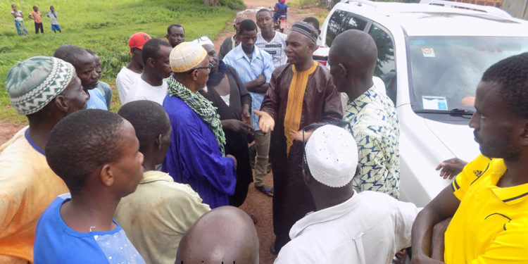 Tamba : Les populations frustrées, de la zone de Nguène, acceptent la main tendue de Thierno Arabiyou Diallo pour parrainer le Président Macky Sall