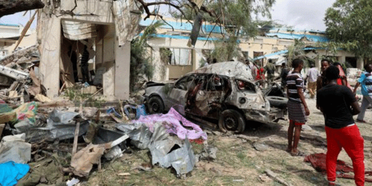Six morts et seize blessés dans un attentat en Somalie