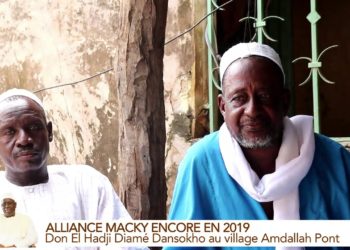 Le leader de Macky Encore en 2019, au chevet des talibés d’Amdallah Pont