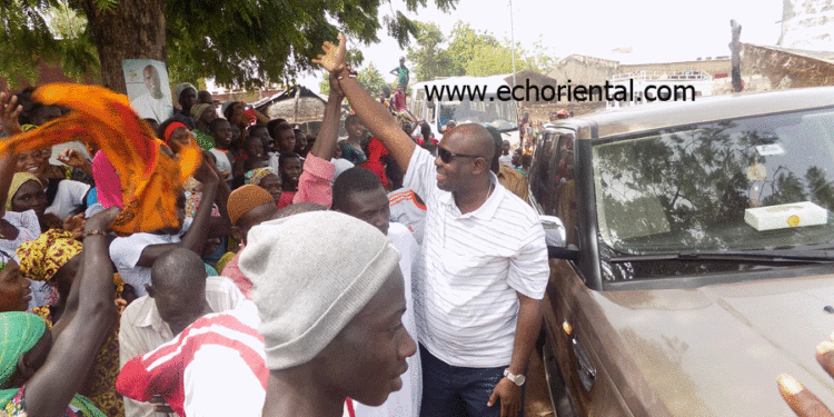 Lassana Kanté, coordonnateur d’ADK, au chevet des populations, il est accueilli en « Roi » à Hamdallah Tessan