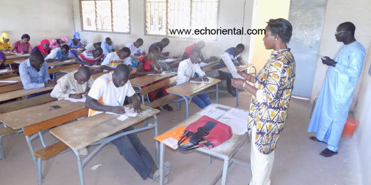 Concours du CREM à Tamba : 626 candidats planchent sur l’épreuve de présélection, la dictée
