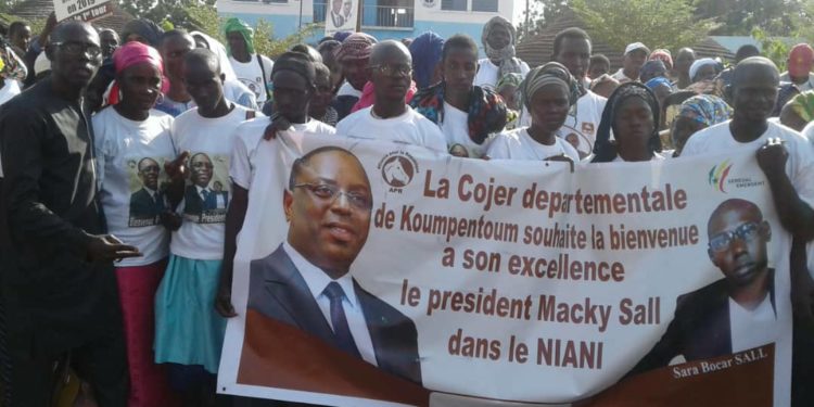 Séjour de Macky Sall à Tamba : La COJER de Koumpentoum en sentinelle pour la  réélection du Président en février prochain