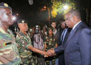 Violences verbales sur le net- Les engagements fermes de Macky Sall devant les forces armées Sénégalaises
