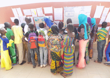 Tamba : Les élèves s’expriment par des images pour alerter sur le respect de leurs droits