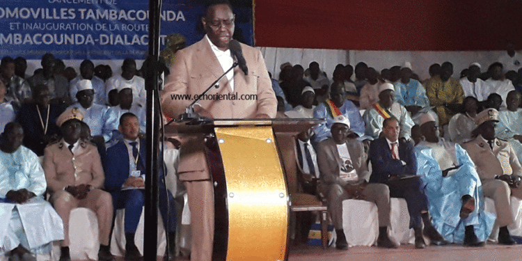 macky sall : « la ville de Tambacounda va se moderniser grâce à promovilles’’
