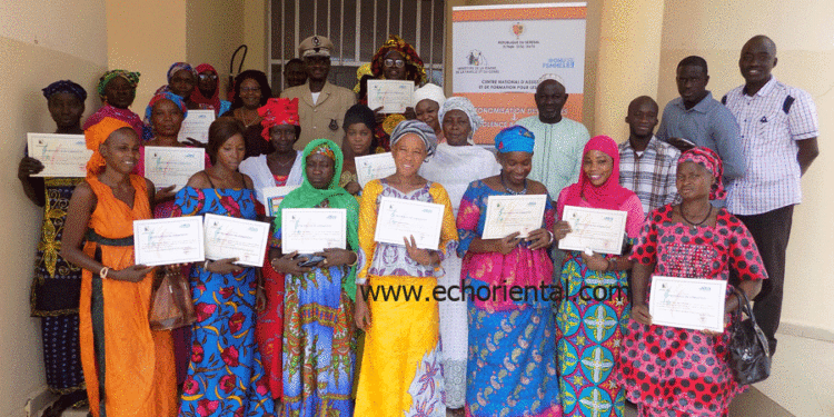 Cedaf de Koussanar : 15 femmes victimes de violences basées sur le genre à l’école de l’élaboration d’un plan d’affaire
