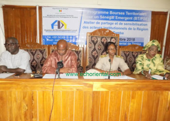 Lancement du Projet Bourses territoriales pour un Sénégal émergent à Tambacounda