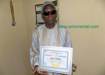 Tambacounda : Le collectif des chefs d’établissements décerne un diplôme de reconnaissance à Famara Dahaba, 1er président…