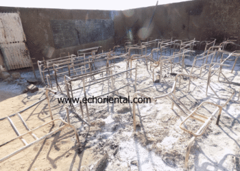 Tambacounda : Des flammes ravagent deux classes et emportent  des tables, des documents pédagogiques, à l’école Gourél Barry