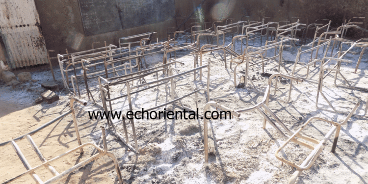 Tambacounda : Des flammes ravagent deux classes et emportent  des tables, des documents pédagogiques, à l’école Gourél Barry