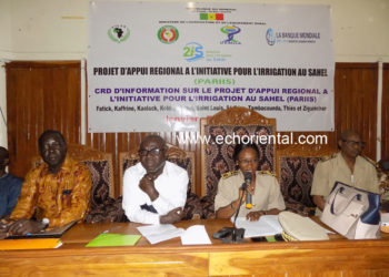 Lancement d’un projet d’appui à l’initiative pour l’irrigation, plus de 16 milliards pour des régions dont Tambacounda