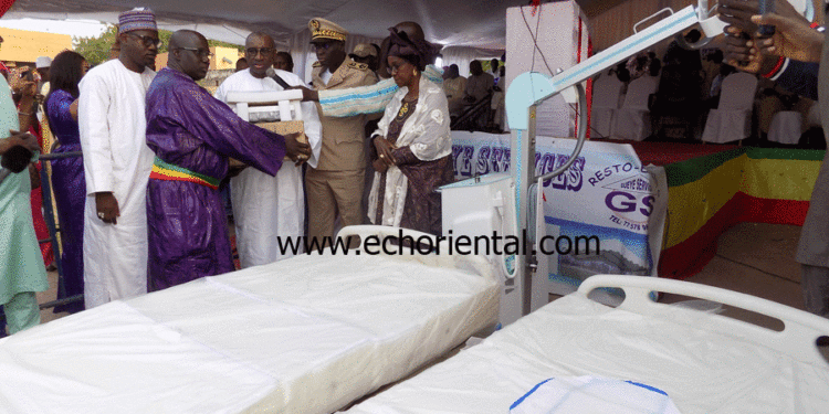 Tambacounda : un lot d’équipements de plus de 160 millions fcfa remis à l’ hôpital régional