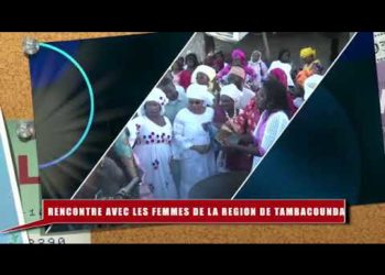 Rencontre avec les femmes de la région de Tambacounda