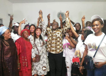 Présidentielle 2019 à Tamba : Déo Cissé  en campagne de proximité chez ses voisins du quartier dépôt.