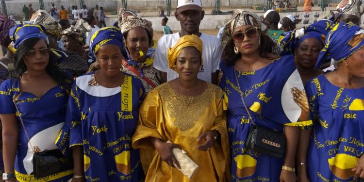 Meeting de Bby : Adja Fatou Diallo de LDR/Yessal, « Il faut maintenant descendre sur le terrain pour la victoire au soir du 24 février »