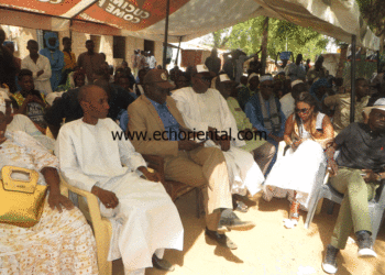 Meeting : Le Maire Khoureichy Thiam de Maka Kolibantang,  sensibilise pour un 2e mandat du candidat Macky Sall