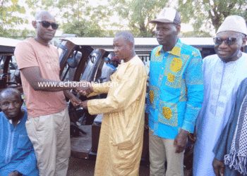 Tambacounda : 20 tricycles remis à des postes de santé de la région