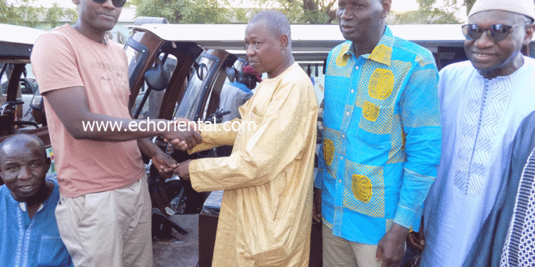 Tambacounda : 20 tricycles remis à des postes de santé de la région