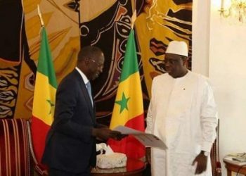 Mahammed Boun Abdallah Dionne a présenté la démission du gouvernement