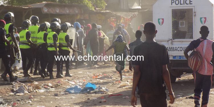 Ça chauffe au marché central de Tamba : Commerçants et policiers nez à nez