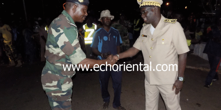 Tamba : Retraite aux flambeaux, le Gouverneur  magnifie la communion entre l’armée et les populations