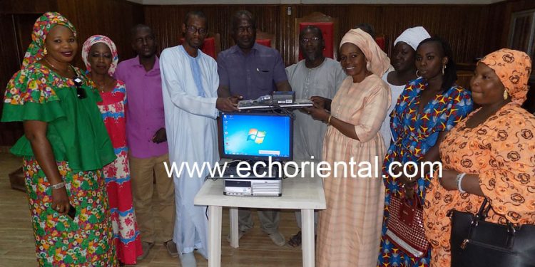 Tambacounda : Bounama Kanté offre 10 ordinateurs au collectif des acteurs de la petite enfance