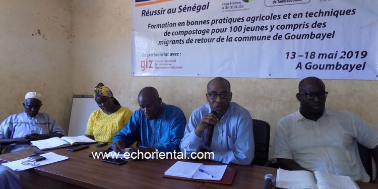 Tambacounda: « Réussir au Sénégal », 100 jeunes de Goumbayéle en formation sur les bonnes pratiques culturales et la production de compost.