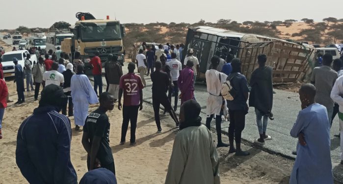 Korité 2019: Un bus se renverse, fait 3 morts et plusieurs blessés