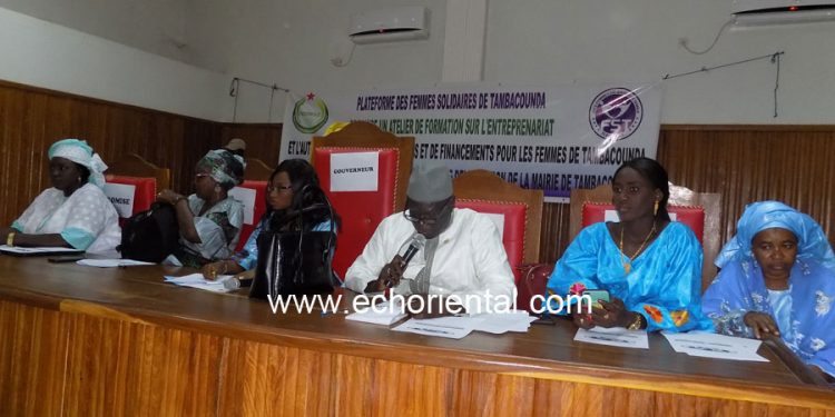 Tambacounda : Les femmes de la région sensibilisées en entreprenariat et à l’autonomisation par le FST et le Promise