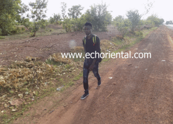 Tamba-Dakar à pied: Un jeune de Kédougou marche pour aller féliciter le Chef de l’Etat Macky Sall