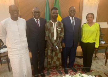 Marcher de Tamba à Dakar / Aboubacar Kouyaté réalise son rêve : Il a rencontré le chef de l&rsquo;État Macky Sall