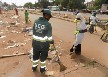 Lendemain Tabaski à Tamba : opération de nettoyage, la Mairie, l’Ucg et Fera au front pour dégager les déchets des lieux de production