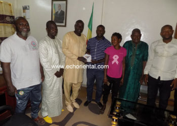 Phases nationales Navétanes : L’Asc Diocko a reçu un soutien financier du Député Maire Mame Balla Lô