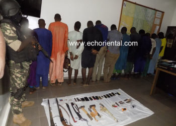 Photos : Voici les présumés meurtriers du commandant de Brigade de la gendarmerie de Koumpentoum, ils sont placés sous mandat de dépôt.