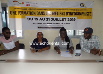 Tamba : Le programme « Réussir au Sénégal » outille 15 jeunes au métier d’infographiste