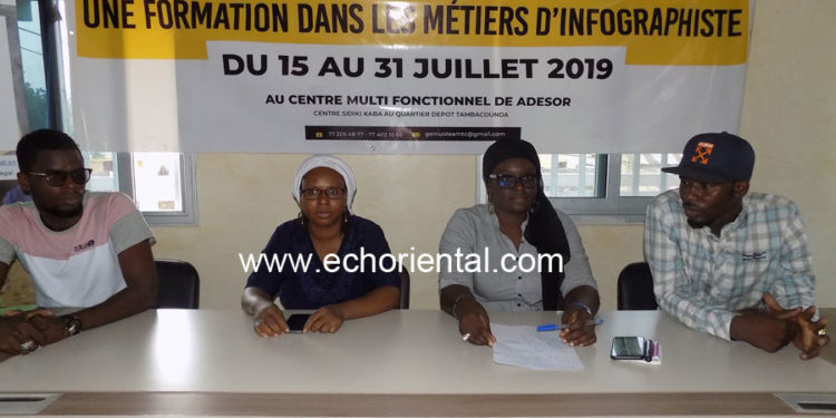 Tamba : Le programme « Réussir au Sénégal » outille 15 jeunes au métier d’infographiste