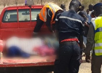 URGENT: Accident mortel sur la RN7 Kédougou-Tamba, Un camion malien gros porteur se renverse et tue un ASP.