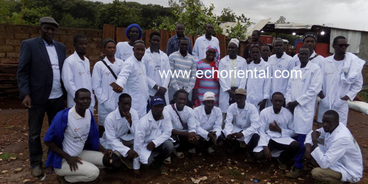 Tambacounda : Atelier de production de mobiliers, 40 jeunes menuisiers bois et tapissiers, mobilisés par  la chambre des métiers et la Giz.