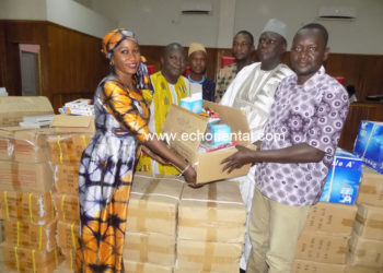 « Uby Tey, Jang Tey » à Tamba: Le Député Maire Mame Balla Lô injecte 14,5 millions pour des fournitures, dans les écoles de l&rsquo;élémentaire et du préscolaire