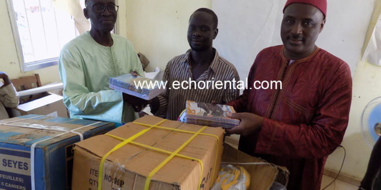 Missirah : Fournitures scolaires, matériaux de lutte contre les feux de brousse…, le Maire Seyni Sylla injecte plus de 9 millions de francs Cfa.