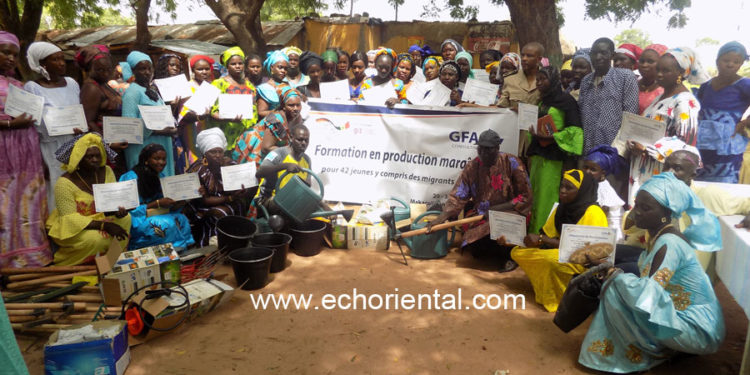 Maka : 40 jeunes femmes et migrants de retour ont reçu leurs attestations de formation du programme « Réussir au Sénégal »